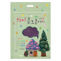 2000하비콜크클레이100G, 검정
