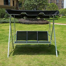 그네 대형그네 야외의자 펜션그네, KLS-E054 블랙