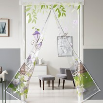 알뜨리 EVA 현관문 방문 방풍 비닐 방한 커튼 바람막이 방풍비닐, 1개