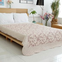 리앤데코 200x230cm 플라워투톤 워싱스프레드 카페트 거실러그