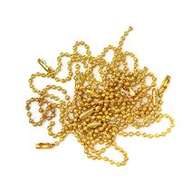 유니아트/군번줄/금색/명찰고리/15cm/약10개입