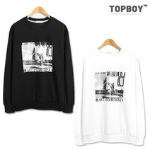 탑보이 런던 맨투맨 티셔츠 (TR815)