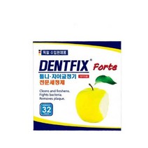 덴트픽스 포르테 32정 6개 틀니세정제 독일 수입완제품 틀니 의치 세정제