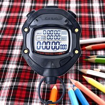 CASIO 카시오 스포츠 초시계 스톱워치 스탑워치 HS-80TW-1D, 단품