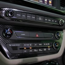 올뉴카니발 카본 데칼 스티커, 5D 센터페시아, 1대