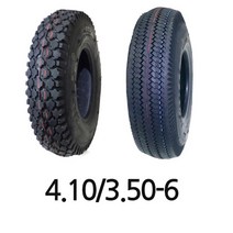 더베스트원 전동휠타이어 전동킥보드타이어 4.10 3.50-6 tire 13인치타이어, 검정, s-389