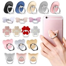 도매창고 스마트링 핑거링 링거치대, 리본-실버, 1개