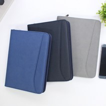 지퍼 시스템 헐트 25절 (19x24.5cm) 6공 바인더 다이어리 PU커버, 그레이(하루식)