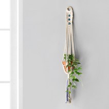 컬러볼 마크라메 화분 걸이