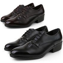 보이센스 날렵한 라스트의 4.5cm 셔링 옥스포드화 남자 더비 슈즈 정장화 구두