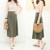 하늘바라기 여성용 탑 스커트