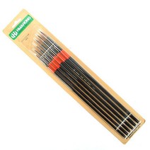 화홍 700R 수채화붓 6본조 세트 2 4 6 8 10 12호, 세트 6본조
