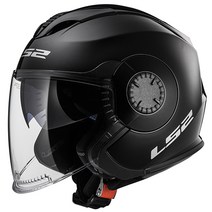 LS2 헬멧 OF570 베르소 싱글 모노, 블랙