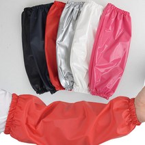 방수토시 레자 밴드소매, 블랙