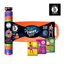 심플리핏보드 밸런스보드 트위스트 보드 코어운동 홈트레이닝 기구 다이어트기구 Simply Fit Board, 오렌지
