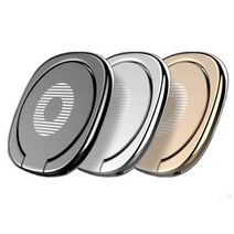 [로앤마] 스마트링 슬림 브래킷 거치대, 블랙, 1개