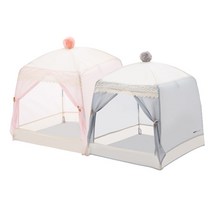 WOLFLAUNCH 폼폼 텐트하우스 강아지 난방텐트 애견하우스, 라이트핑크
