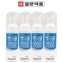 일양약품 메디쿨 거품치약 50ml/일양/거품/치약, 4개, 50ml