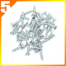 서울 화스너 국산 목재용 은색접시머리나사 25mm 목공나사 목공비스