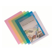 현풍 L홀더(고투명) 10개입, 파랑, 1개