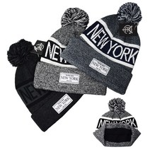 캡이요 CEY 2120 NEW YORK 뉴욕 믹스재직 폴스 방울비니 안감비니 뉴욕비니