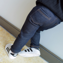 백운홈쇼핑 아동 기모 데님 제깅스