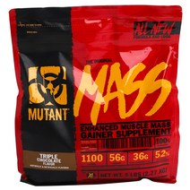 뮤턴트 더 오리지널 매스 트리플 초콜릿 맛, 2.27kg, 1개