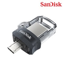 샌디스크 울트라 듀얼 OTG M3.0 플래쉬 드라이브 USB메모리, 32GB