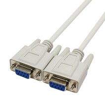 DWMART RS232 시리얼 크로스 통신 케이블 1.8M 통신케이블, 1개