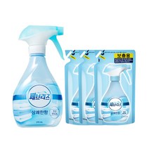 페브리즈 상쾌한향용기 370mlx1개 + 리필320mlx3개, 1개