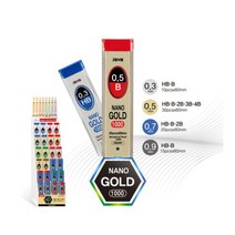 자바펜 나노골드 1000 샤프심, 3B(0.5mm)