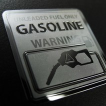 금속 주유구스티커 D타입 가솔린 디젤 LPG, 1-가솔린