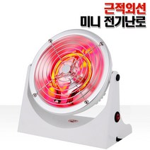 로얄하이텍 미니전기난로 DWH-450, 블랙