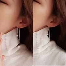 순은 tv하나뿐인 내편 윤진이 귀걸이 장다야 연예인 이어링