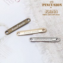 쏘잉갤러리 핸드메이드금속장식라벨(3p)-라운드(소), 실버