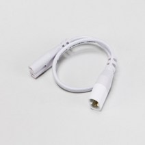 천지몰 T5 LED 2핀 연결잭 티파이브 전원선, 1개