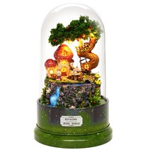 miniyo 오르골6종 DIY 미니어처하우스 만들기 별이빛나는밤 한글설명서 준비도구증정 당일발송, 4_원더랜드