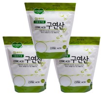 하이지 구연산 1kg x 3개, 1set