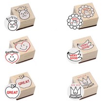 [포라트] 2000중형스탬프 - 종류선택 데코/팬시스탬프, PR80.바나나_VERY GOOD, 나무