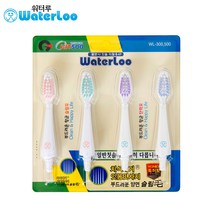 (NEW)워터루 구강세정기 리필용 칫솔4P (WL-300 WL-F700 전용)