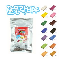 쪼물락비누 100g 클레이비누 비누만들기, 흰색, 1개