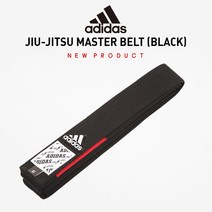 Adidas 주짓수 마스터 벨트 블랙 JIU JITSU MASTER BELT 주짓수복