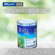 KCC 숲으로 에이스 외부용 0.9L(무광) 내부용 벽화 베란다 외부수성페인트, pink(JK491)