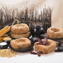 안동제비원 전통메주 9kg(소금.숯.대추.바가지.설명서 포함), 1개