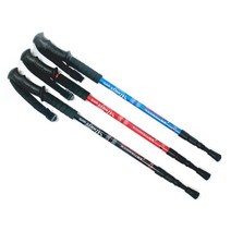 오시요마켓 올웨이즈 알루미늄 등산 스틱 지팡이 I형 T형 2종, 블랙