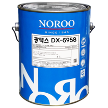노루페인트 DX-5958 광택스 내부용 수성페인트 4L 반광, 퍼플2