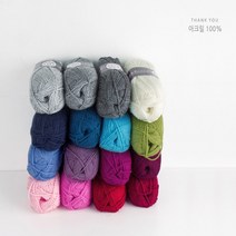 터키 딕타스 파보리 뜨개실 겨울털실 수세미실 인형실, 005.레몬아이보리