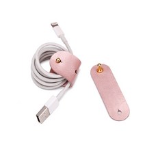 [배송:익일] (단품)맥북/노트북 가죽파우치시리즈, (단품_선정리기)인디핑크, 통일사이즈