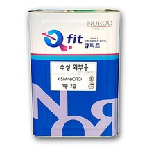 노루페인트 KSM 6010 1종 2급 외부용 수성페인트 18L 무광, 화이트1