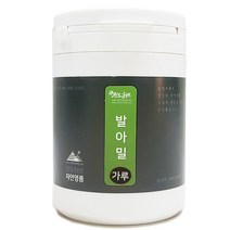 진도허브 국내산 새싹발아분말 보리 밀 현미 검은콩 옥수수 팥, 볶은발아밀분말 300g (통 제품)
